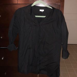 NWOT Tobi Brand Classic Black Button Down